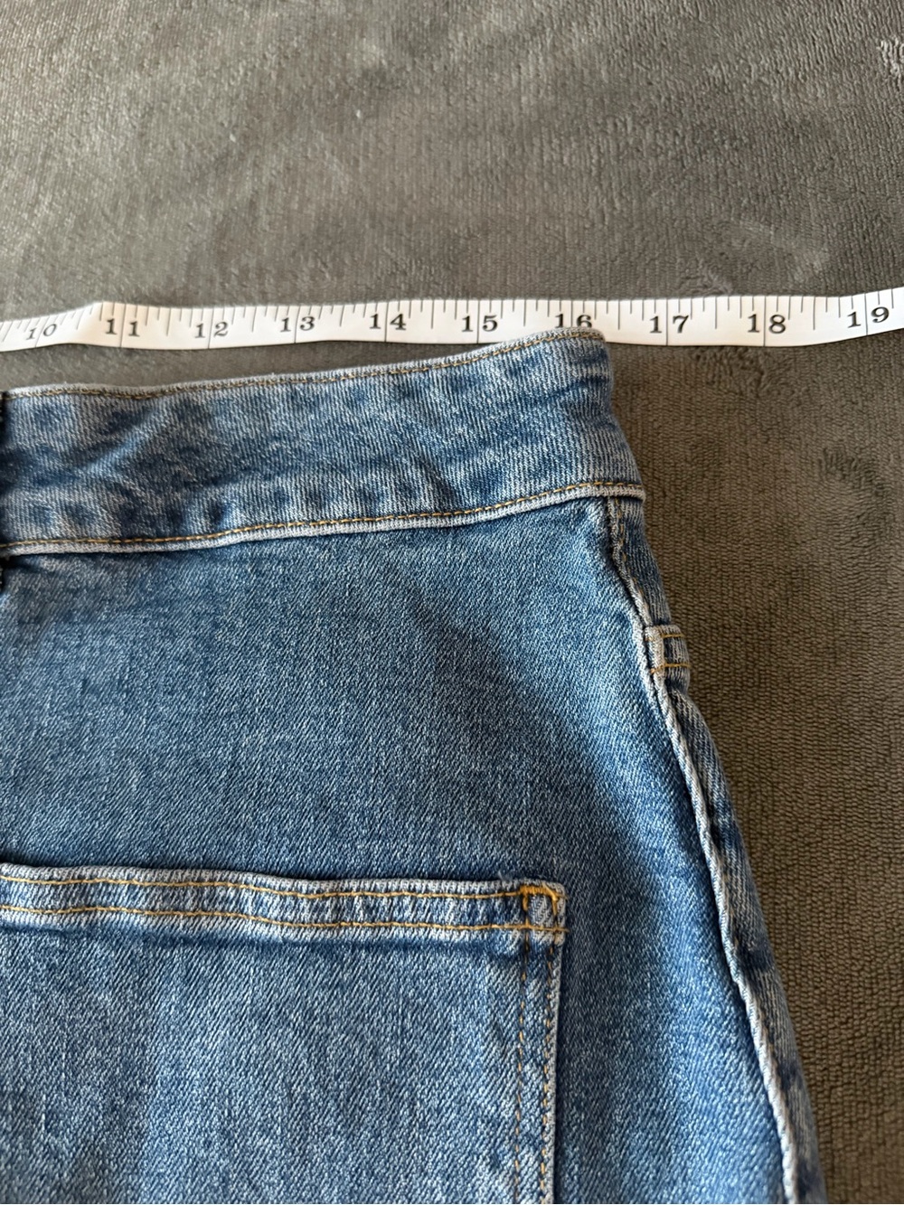 Anthropology Pilcro Button-Front Midi Denim Skirt in Blue - Picture 9 of 13